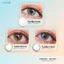 Kính áp tròng khoá ẩm 10H 3 tháng màu S Stella Gray, S Xania Brown, S Xania Gray (Lens cận Outlet) -