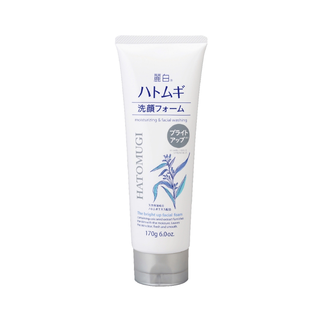 Sữa Rửa Mặt Cấp Ẩm Và Dưỡng Da Trắng Sáng  Reihaku Hatomugi Bright Up Facial Foam 170G