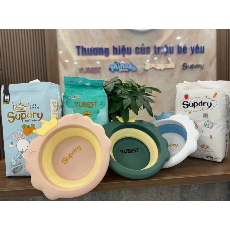 Chậu Gấp Gọn Supdry, Chậu Rửa Mặt Cho Trẻ Em, Thiết Kế Gọn Nhẹ, Nhiều Màu Sắc Ngẫu Nhiên [QT]
