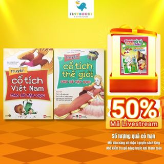 Sách - Combo truyện cổ tích Việt Nam và thế giới cho bé tập đọc - Đại Mai Books