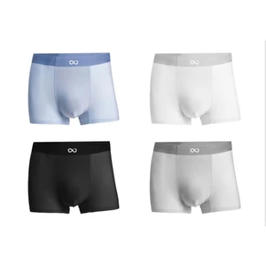 Quần Sịp Boxer Nam CRISP Chất Thun Công Nghệ Hàn Băng, Co Giãn Thoải Mái, Thoáng Khí - FEAER