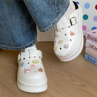 Dép sục nữ đế cao 5cm kèm charm Pizza Mita SR V2 kiểu sandal dễ thương năng động CS-202