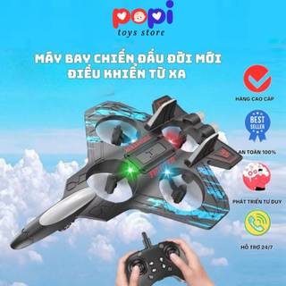Máy Bay Điều Khiển Từ Xa 4 Cánh Kiểu Phản Lực, Chất Liệu EPP Siêu Bền, Bay Xa 120m, Dễ Dùng Cho Bé Và Người Lớn