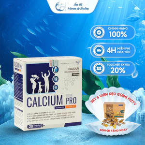 Calcium Pro Bổ Sung Canxi Cho Phụ Nữ Có Thai Đang Cho Con Bú Trẻ Còi Xương Đang Phát Triển