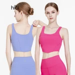 Áo croptop tập Yoga Gym Hibi Sports CR843 kiểu ba lỗ cổ vuông, kèm mút ngực — ảnh 1