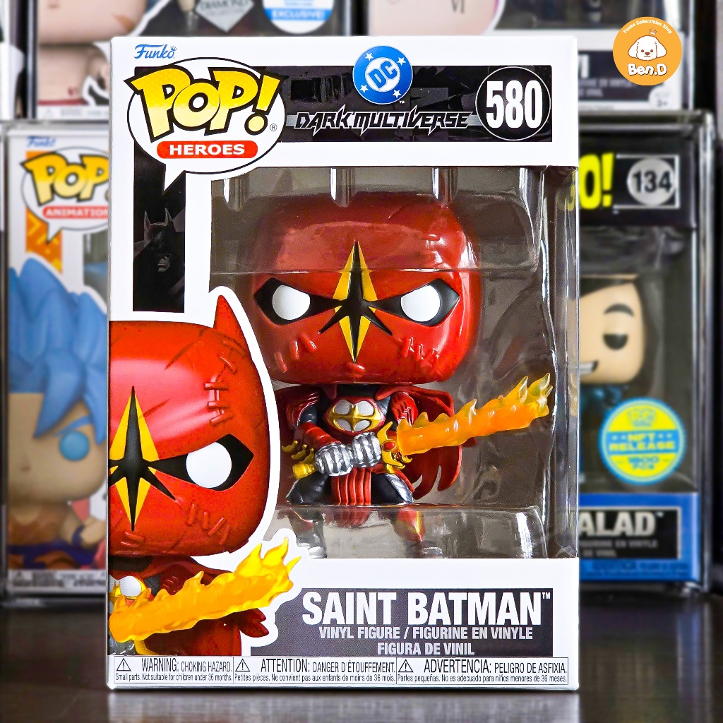 Mô hình Funko POP! DC Heroes: Saint Batman #580 | Shopee Việt Nam