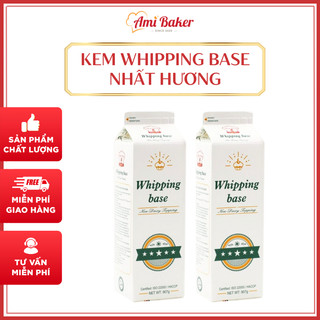 Kem Whipping Base Nhất Hương Hộp 907g Đa Dụng Tiện Lợi Cho Pha Chế