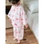 Bộ mặc nhà Cardigan, chất đũi hàn mịn mát mẻ thấm hút mồ hôi cho bé - Chu Chu Babi