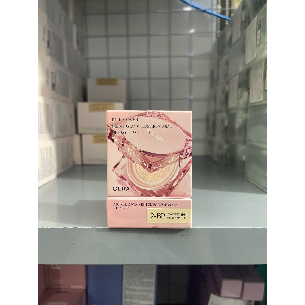Phấn Nước Clio Căng Mướt Da Kill Cover Mesh Glow Cushion SPF50+, PA++++ 15g (tặng kèm lõi)