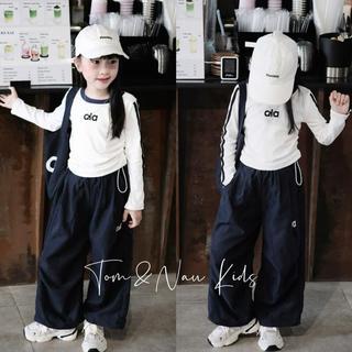S336-[tomnaukids] Set áo thun dài tay phối quần túi hộp (KÈM TÚI) Size từ 8-30Kg