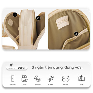 Balo nữ thời trang cao cấp VACHINO - BG013. Bảo hành 12 tháng, xem hàng ưng ý rồi thanh toán.