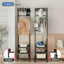 Kệ Treo Quần Áo TORO Di Chuyển 360 Độ Gía Phơi Đồ, Kệ Để Giày, Đựng Trữ Đồ Sơn Tĩnh Điện Chống Gỉ