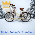 xe đạp nữ mini coolki Kiểu Dáng Thời Trang Vành 24,26inh Bộ Đề 7 Cấp + giỏ xe xe đạp học sinh nữ — ảnh 8