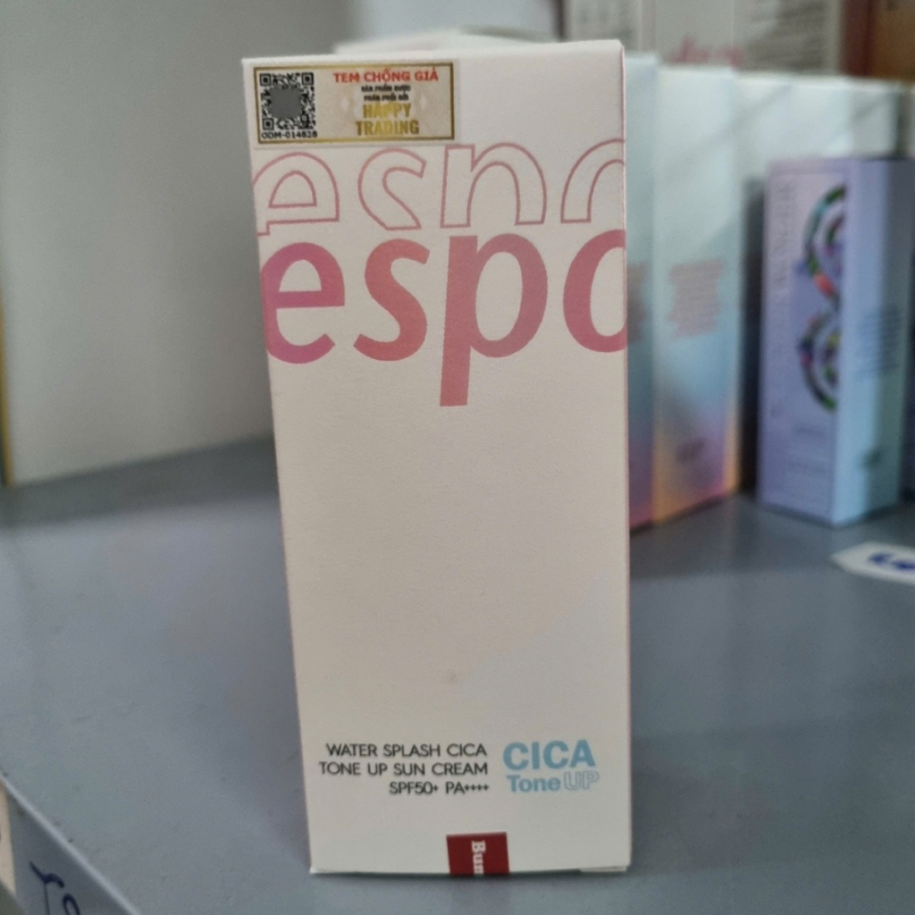 Kem Chống Nắng Nâng tone Espoir Water Splash Cica Tone Up/Tone Up Lasting Water Splash Sun Cream SPF50+ PA++++ 50ml/60ml