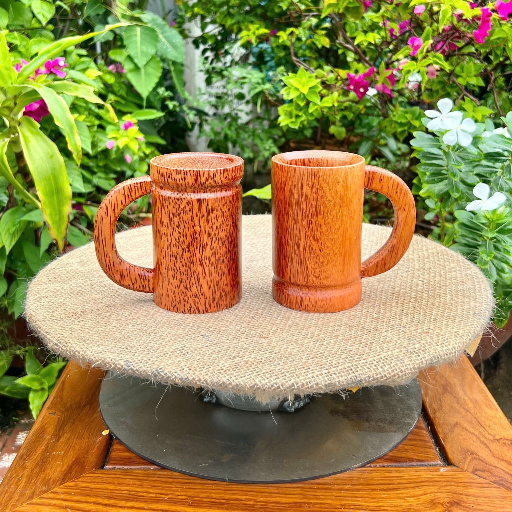Ly Uống Nước Gỗ Dừa, Ly Uống Bia Đa Năng Dùng Trong Tiệc, Cafe, Tại Nhà, Cao Cấp, Đẹp Mộc Mạc & Bền Chắc - KIM TỨ