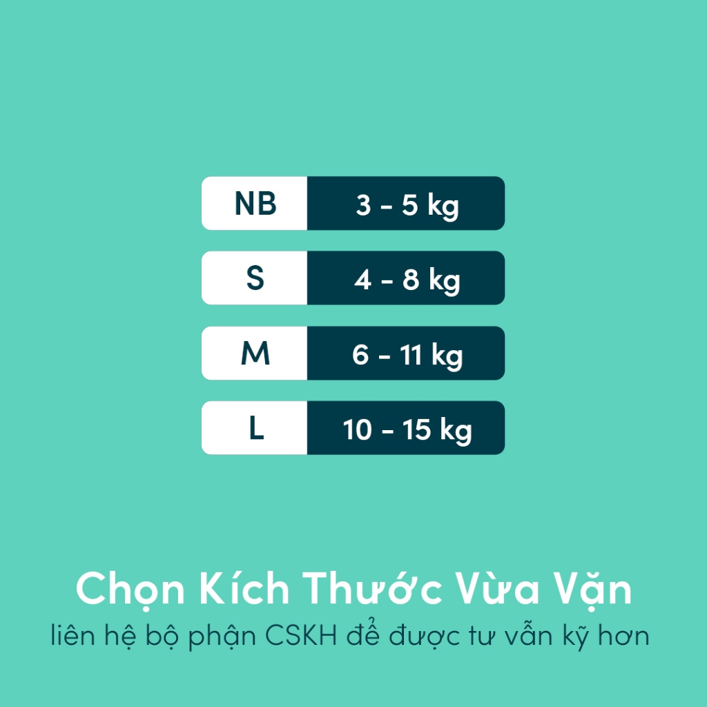 [GÓI TIỆN LỢI] Tã/Bỉm cao cấp Rascals gói nhỏ tiện lợi Convenience đủ size NB/S/M/L/XL/XXL
