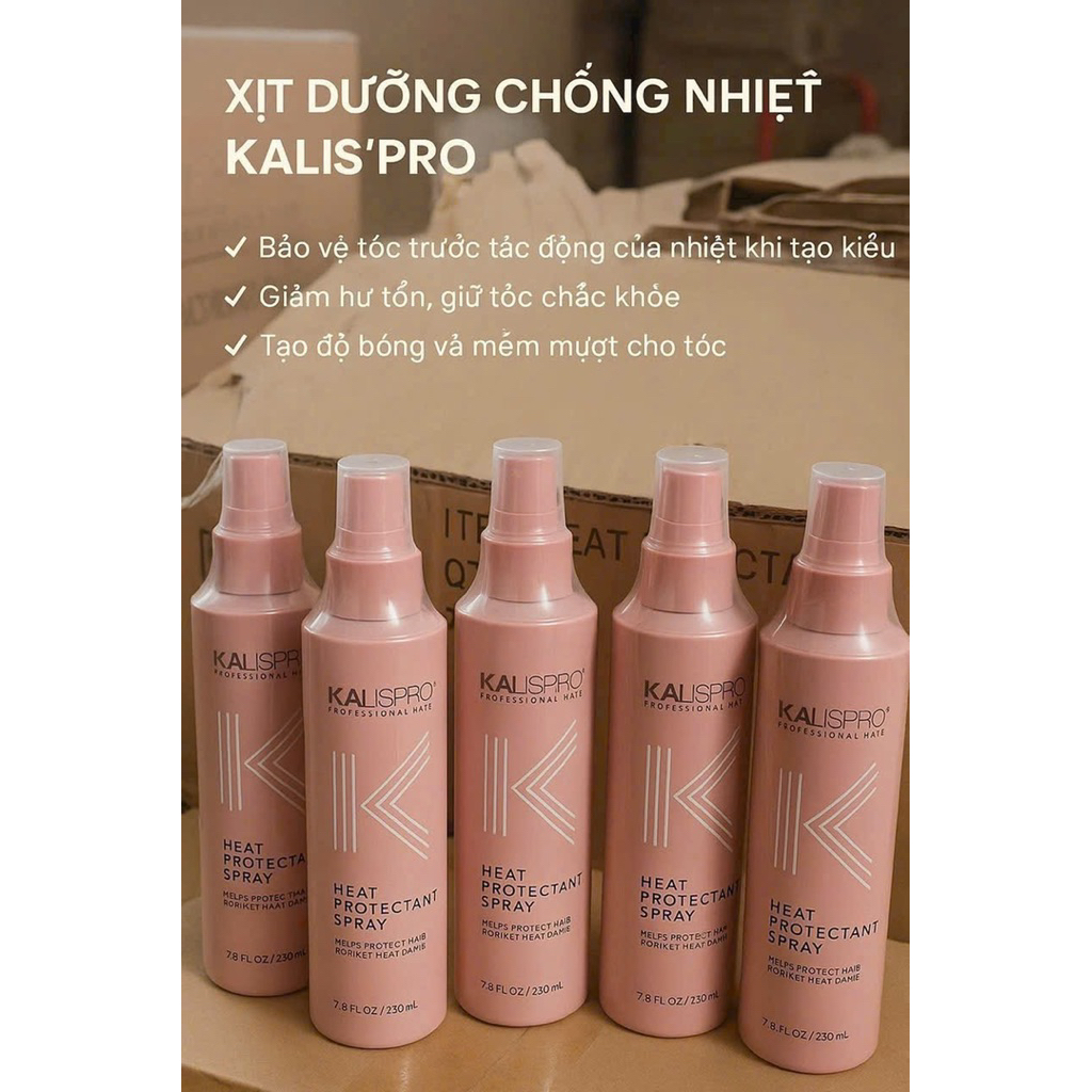 Dầu Gội Biotin Collagen Kalispro lưu hương lâu, hương nước hoa, phục hồi hư tổn, mềm mượt hỗ trợ mọc tóc, 800ml
