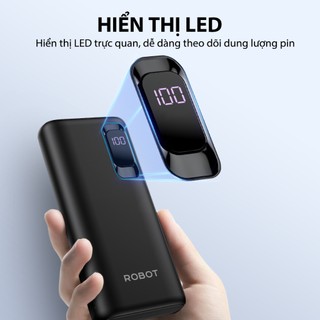 [Chúng chỉ 3C] Pin sạc dự phòng RT102 10.000mAh sạc nhanh 15W thiết kế đẹp