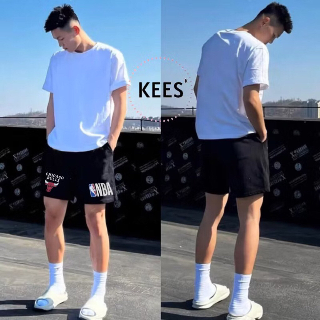 Quần Short Chicago Bulls x Nba Basketball Âu Mỹ Hàng Cao Cấp