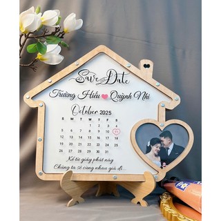 T02 Tranh Rót Cát Đám Cưới Hình Ngôi Nhà – Tranh Ký Tên Wedding – Khắc Tên Theo Yêu Cầu