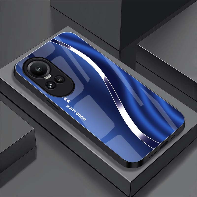Ốp Lưng OPPO RENO 10 5G, RENO 10 PRO 5G mặt kính cường lực cao cấp, hàng new