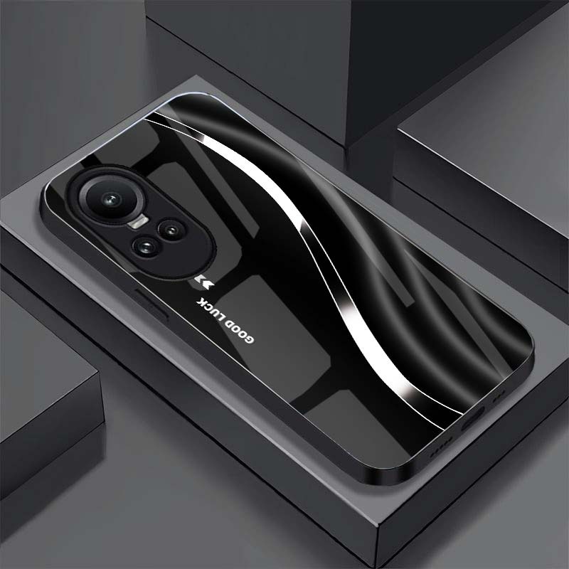 Ốp Lưng OPPO RENO 10 5G, RENO 10 PRO 5G mặt kính cường lực cao cấp, hàng new
