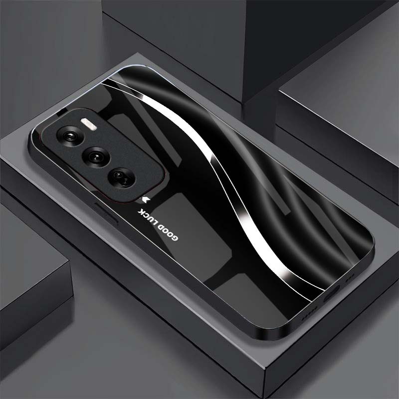 Ốp Lưng OPPO RENO 12 5G, RENO 12 PRO 5G mặt kính cường lực cao cấp, hàng new