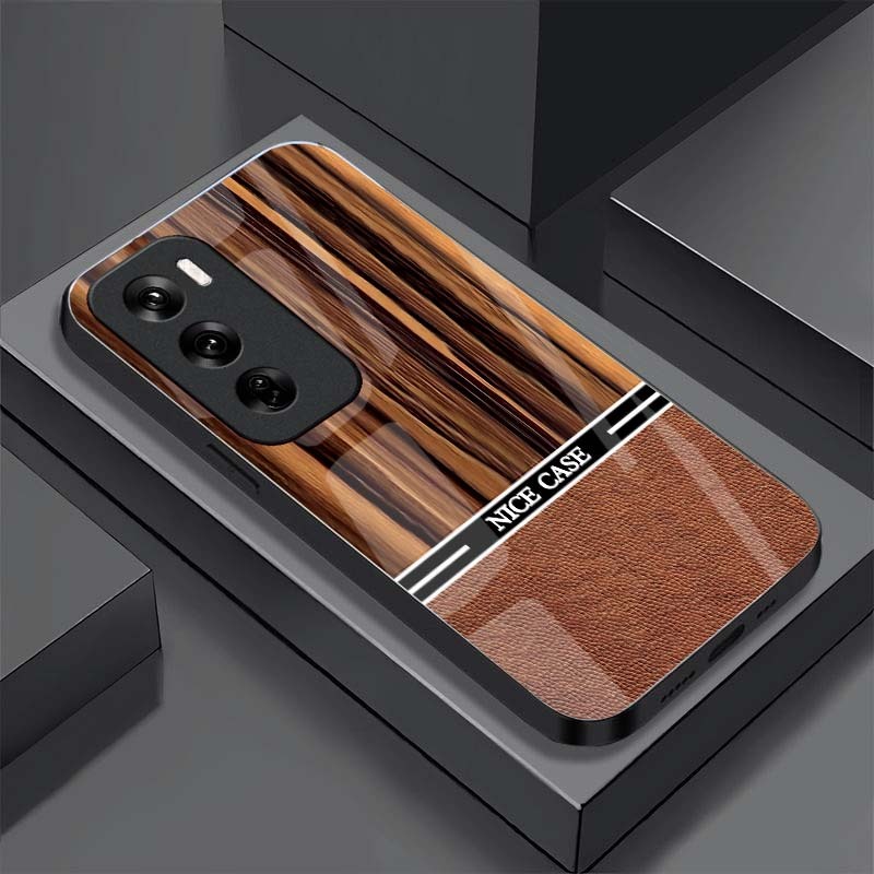 Ốp Lưng OPPO RENO 12 5G, RENO 12 PRO 5G mặt kính cường lực cao cấp, hàng new