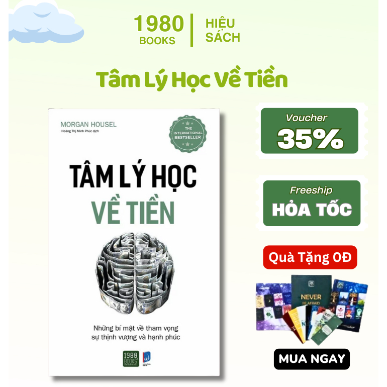 Bìa sách Tâm lý học về tiền (bìa mềm) Hiệu Sách
