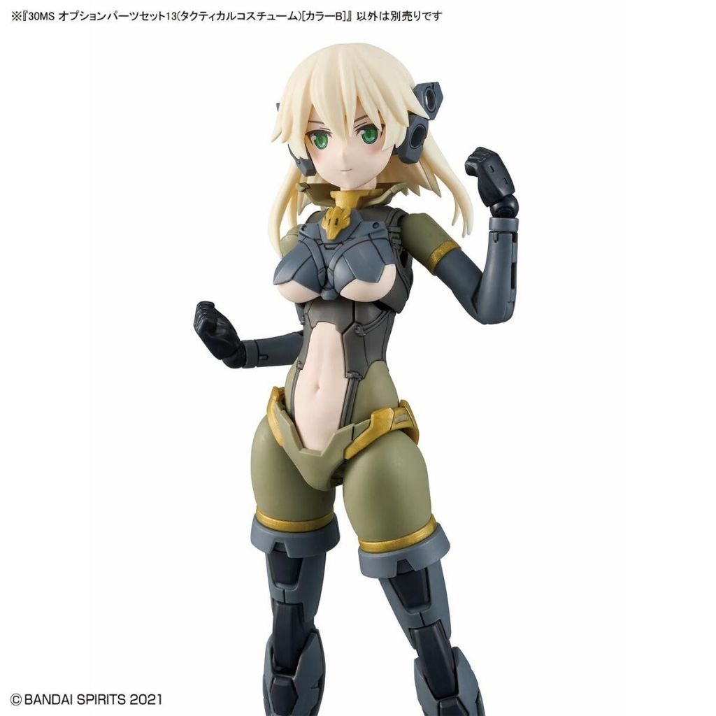 Mô Hình Lắp Ráp Phụ Kiện 30MS Option Parts Set 13 (Tactical Costume) [Color B] (New Seal)