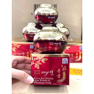 Kem Dưỡng Hồng Sâm My Gold Hàn Quốc Dưỡng Trắng Mờ Thâm,Nâng Cơ Chống Chảy Xệ Da 50ml