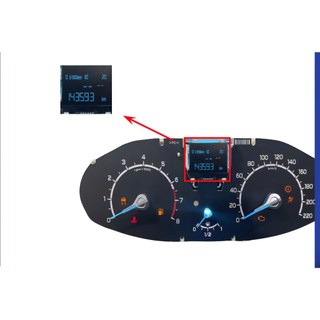 màn hình lcd đồng hồ ford ecosport từ 2013 đến 2017