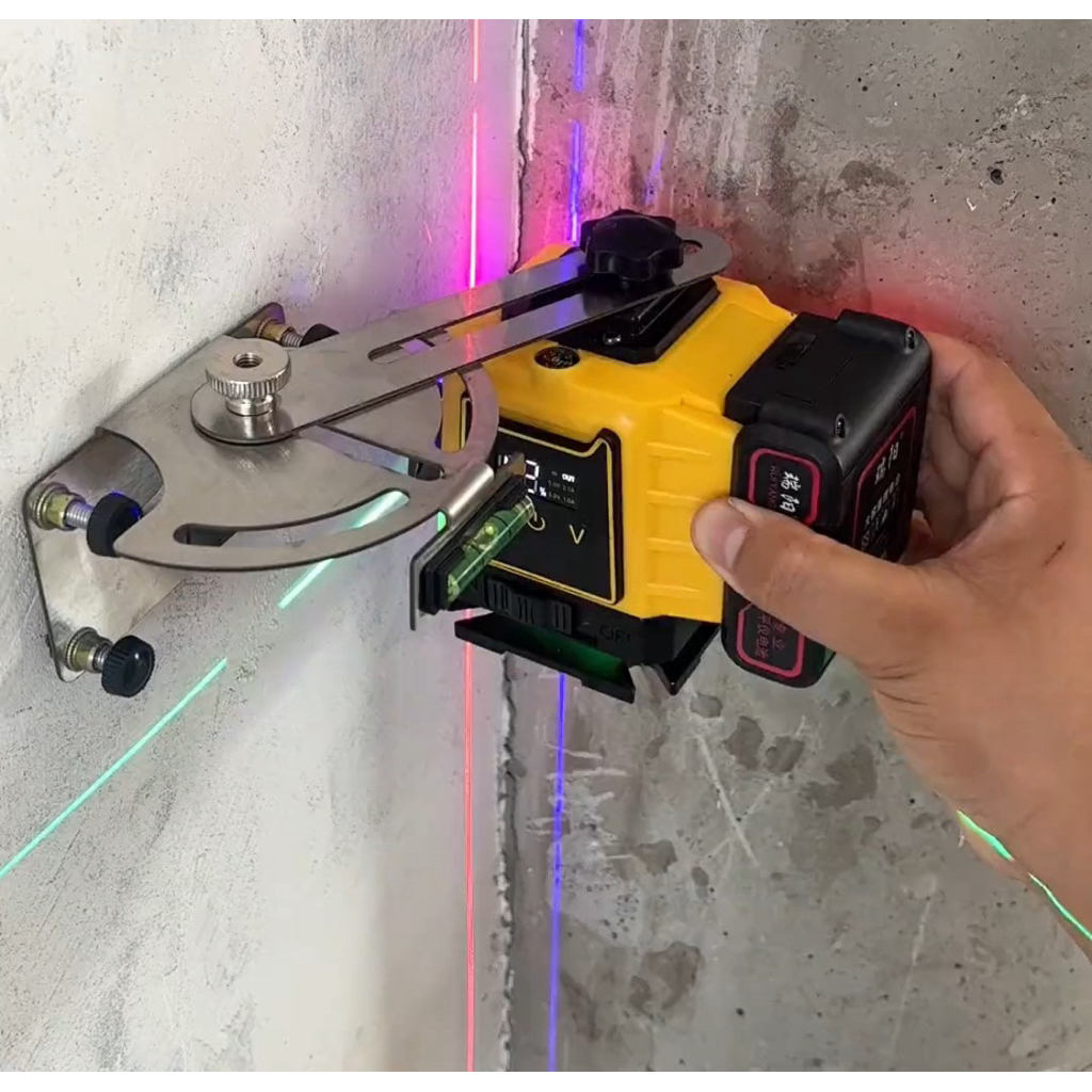 Giá đỡ xoay cho máy cân mực bắn cốt laser treo tường, có đo nước cân bằng dễ canh chỉnh