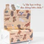 Giấy Ăn Rút Lụa Trắng MEOWMEOW 4 LỚP HAPPY BEAR giấy lụa dai em mềm dịu nhẹ an toàn