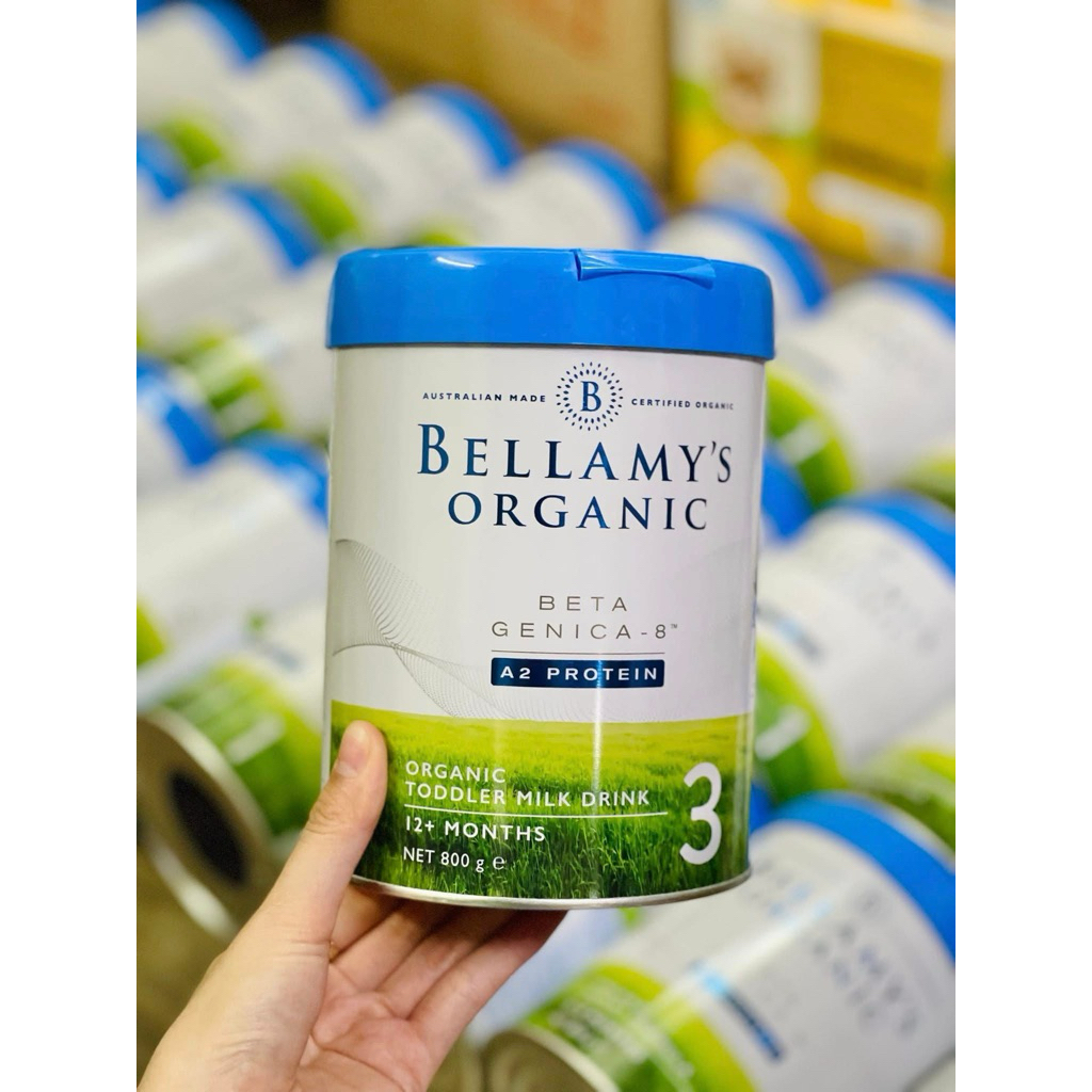 Sữa BELLAMY'S ORGANIC A2 đủ số 1,2,3,4, Mát lành dễ hấp thụ