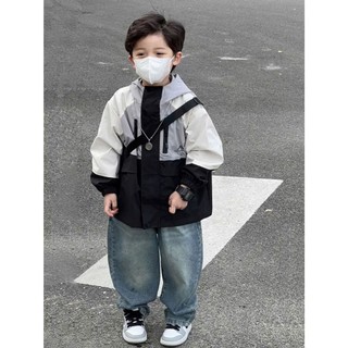 Quần jean cho bé Batala kids, quần bò baggy basic mài bé trai sành điệu xịn xò thu đông 2024