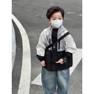 Quần jean cho bé Batala kids, quần bò baggy basic mài bé trai sành điệu xịn xò thu đông 2024