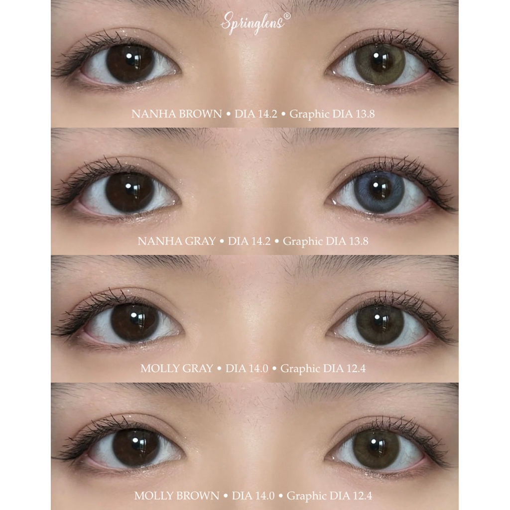 Lens mắt Blind Box Lens ngẫu nhiên trải nghiệm mở hộp bất ngờ | Kính áp tròng Springlens