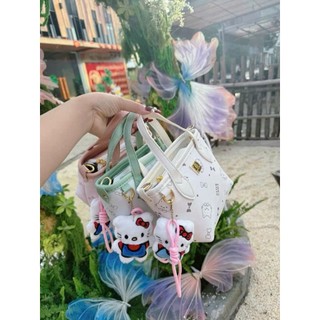 ( Xả Kho Xả Lỗ ) Túi xách nữ đeo chéo cầm tay đẹp ( tặng kèm móc gấu ) siêu xinh đi chơi thời trang hàn quốc dễ thương