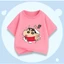Áo Thun Cotton Bé Trai Bé Gái – Hình Shin Chỉ Tay !! Đáng Yêu, Êm Ái, Thoáng Khí, Dễ Mặc (M 276)
