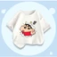 Áo Thun Cotton Bé Trai Bé Gái – Hình Shin Chỉ Tay !! Đáng Yêu, Êm Ái, Thoáng Khí, Dễ Mặc (M 276)