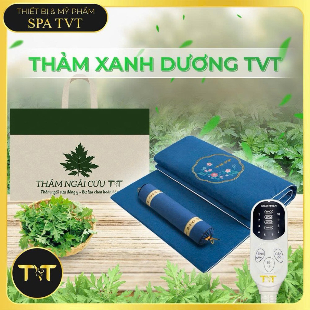 THẢM NGẢI CỨU HOA MAI 150x60CM - ĐỆM SƯỞI THẢO DƯỢC, THƯ GIÃN TOÀN THÂN, BH 12 THÁNG