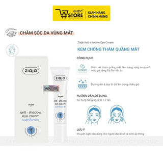 Kem giảm thâm quầng mắt Ziaja 15ml