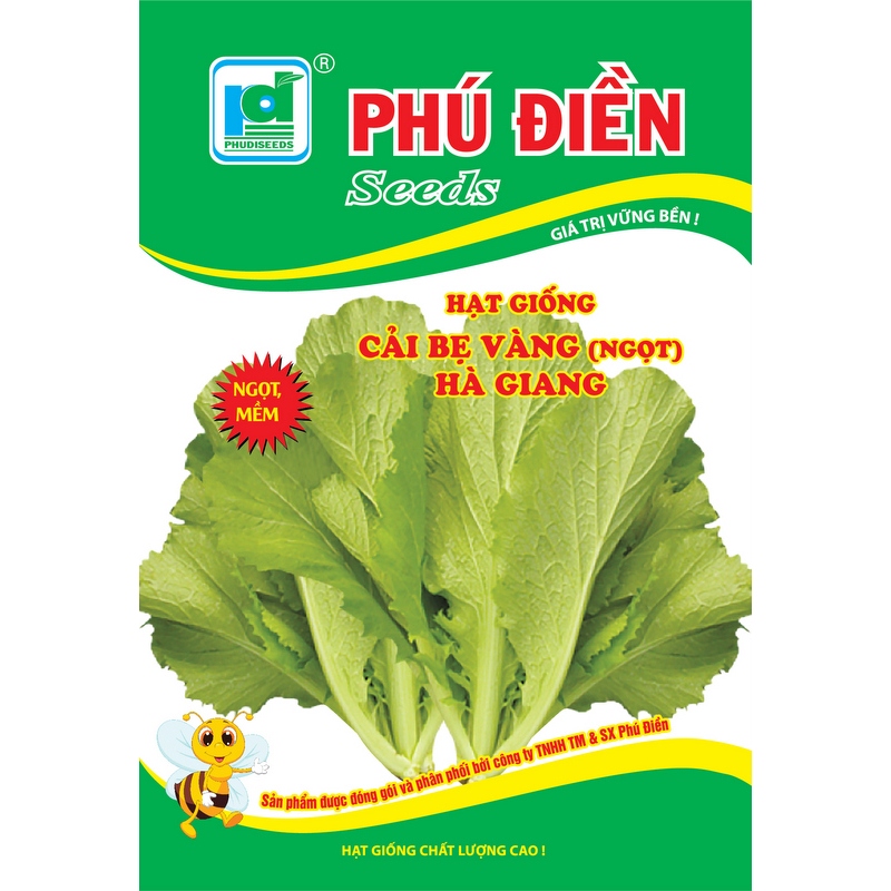 Hạt Giống Cải Bẹ Vàng Ngọt Hà Giang 20g – Hạt Giống Rau Ăn Lá Nảy Mầm Cao, Dễ Trồng Tại Nhà