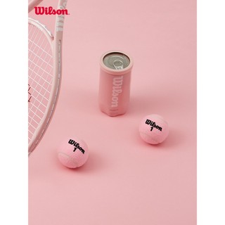 Wilson Intrigue 2 Ball Can Tennis Ball Pink Set 12 Bóng Tennis (6 lon) WR8215801001