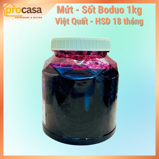 1kg - Mứt Quả Việt Quất Boduo – Blueberry Jam – Pha Chế Trà Trái Cây, Topping Yogurt - Nguyên liệu chính hãng