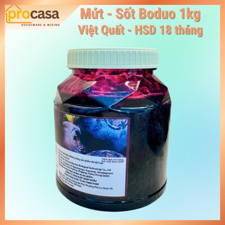 1kg - Mứt Quả Việt Quất Boduo – Blueberry Jam – Pha Chế Trà Trái Cây, Topping Yogurt - Nguyên liệu chính hãng