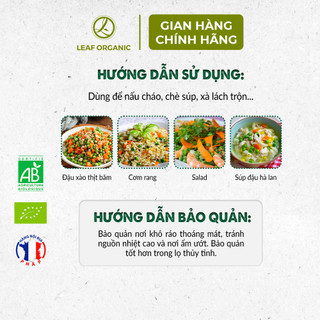 [MUA 5 TẶNG 1] Đậu Hà Lan hữu cơ Markal (xanh & vàng) 500g