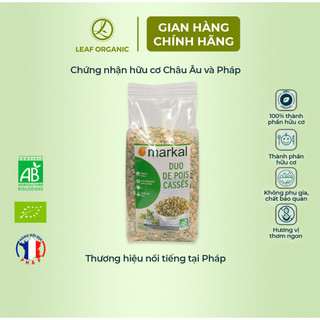 [MUA 5 TẶNG 1] Đậu Hà Lan hữu cơ Markal (xanh & vàng) 500g