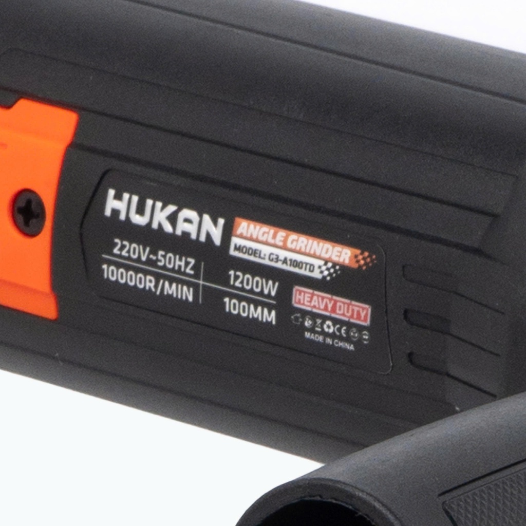Máy Mài Điện HUKAN G3-A100TD (Gen3) | Công Suất 1200W – Lưỡi 100mm – Tốc Độ 10000 V/p – Chính Hãng, Bảo Hành 12 Tháng